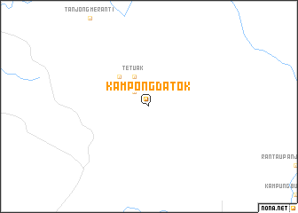 map of Kampong Datok