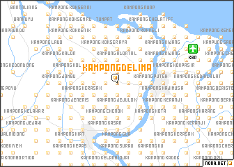 map of Kampong Delima