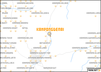 map of Kampong Denai