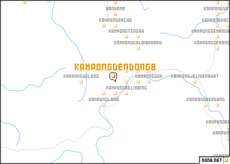 map of Kampong Dendong B