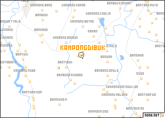 map of Kampong Dibuk