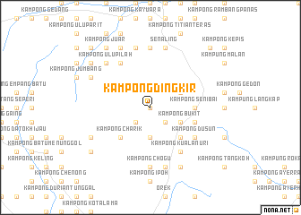 map of Kampong Dingkir