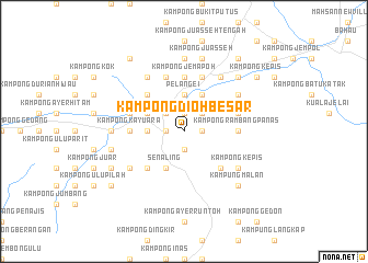 map of Kampong Dioh Besar