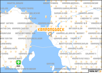 map of Kampong Dock