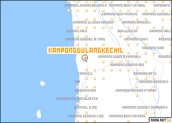 map of Kampong Dulang Kechil