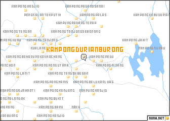 map of Kampong Durian Burong