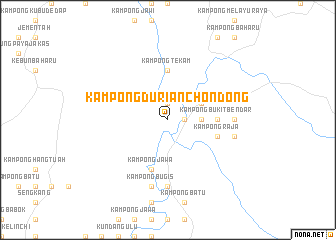 map of Kampong Durian Chondong