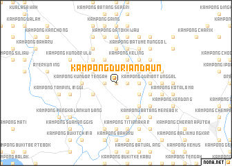 map of Kampong Durian Daun
