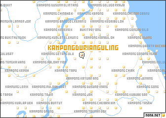 map of Kampong Durian Guling