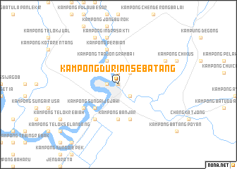 map of Kampong Durian Sebatang