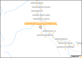 map of Kampong Dusun Manal