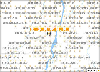 map of Kampong Dusun Pulai