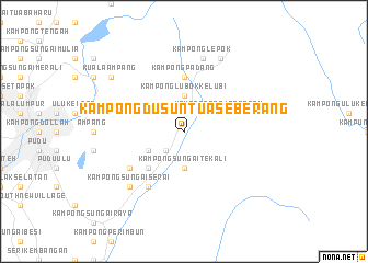 map of Kampong Dusun Tua Seberang