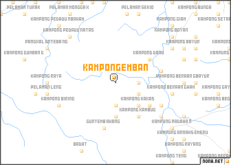 map of Kampong Emban