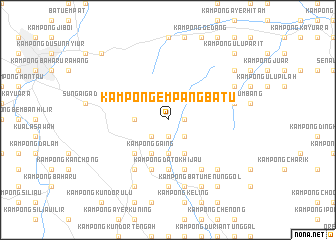 map of Kampong Empang Batu