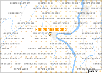 map of Kampong Endong