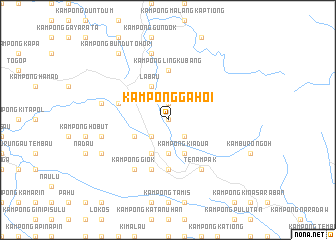 map of Kampong Gahoi