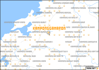 map of Kampong Gamaron