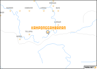 map of Kampong Gambaran
