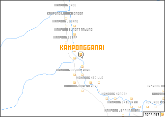 map of Kampong Ganai