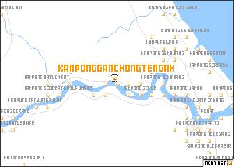 map of Kampong Ganchong Tengah