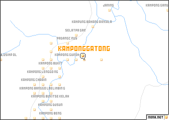 map of Kampong Gatong