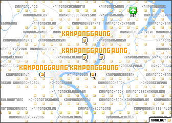 map of Kampong Gaung