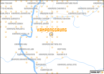 map of Kampong Gaung