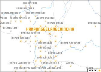 map of Kampong Gelang Chinchin