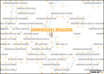 map of Kampong Gelanggang