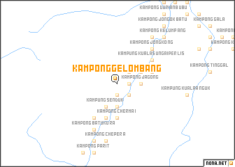 map of Kampong Gelombang