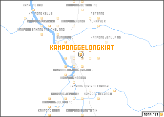 map of Kampong Gelong Kiat