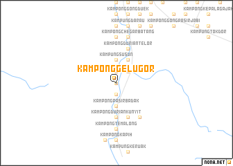 map of Kampong Gelugor