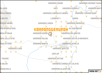 map of Kampong Gemuroh
