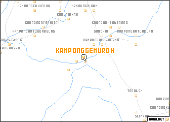 map of Kampong Gemuroh