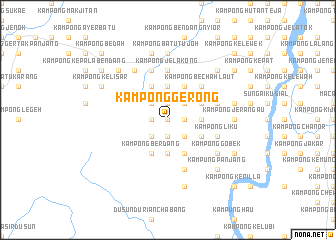 map of Kampong Gerong