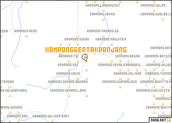 map of Kampong Gertak Panjang