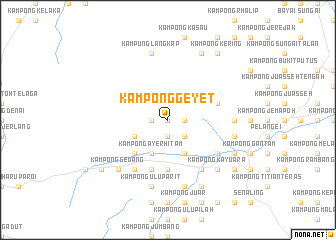 map of Kampong Geyet