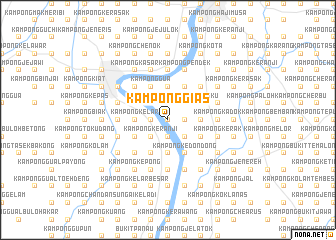 map of Kampong Gias