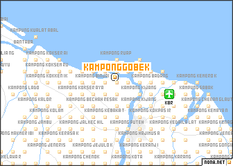 map of Kampong Gobek