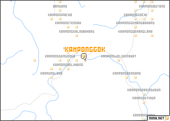 map of Kampong Gok