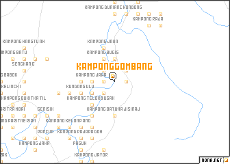 map of Kampong Gombang