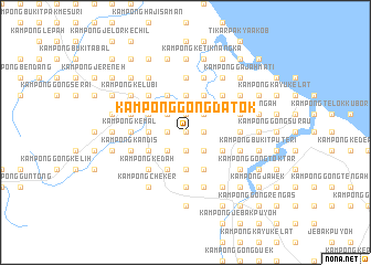 map of Kampong Gong Datok