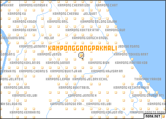 map of Kampong Gong Pak Mali