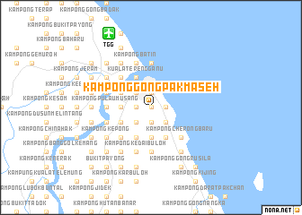 map of Kampong Gong Pak Maseh