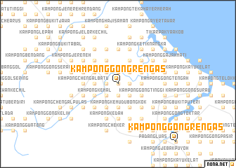 map of Kampong Gong Rengas