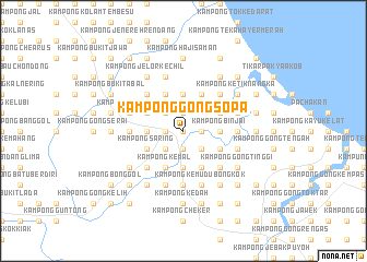 map of Kampong Gong Sopa