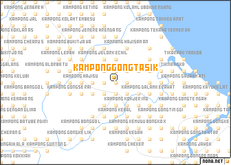 map of Kampong Gong Tasik