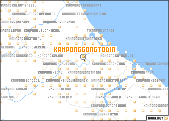 map of Kampong Gong To\