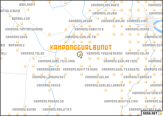 map of Kampong Gual Bunut